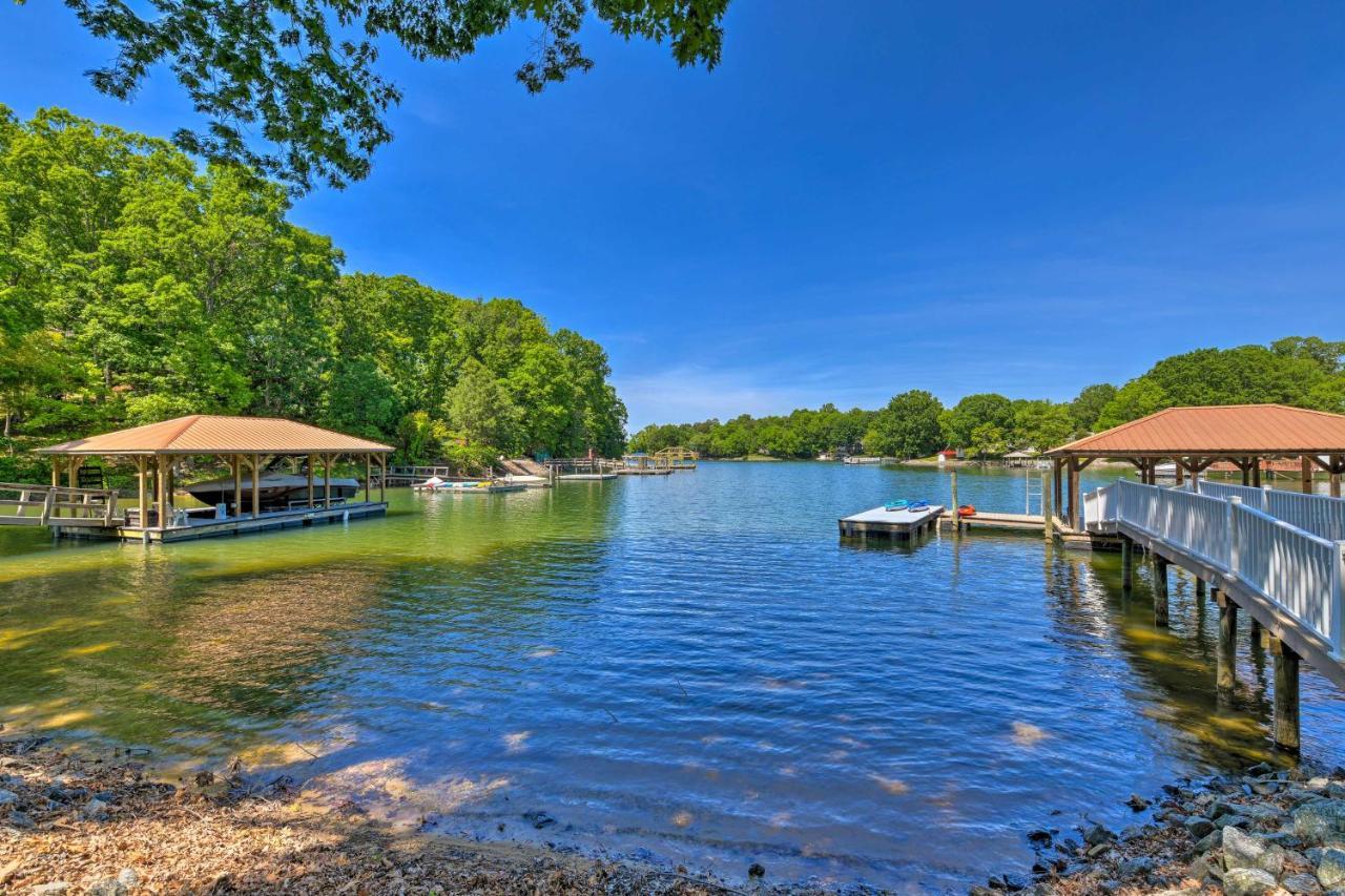 Lake Norman Retreat With Dock About 1 Mi To Marina! Mooresville Exteriör bild